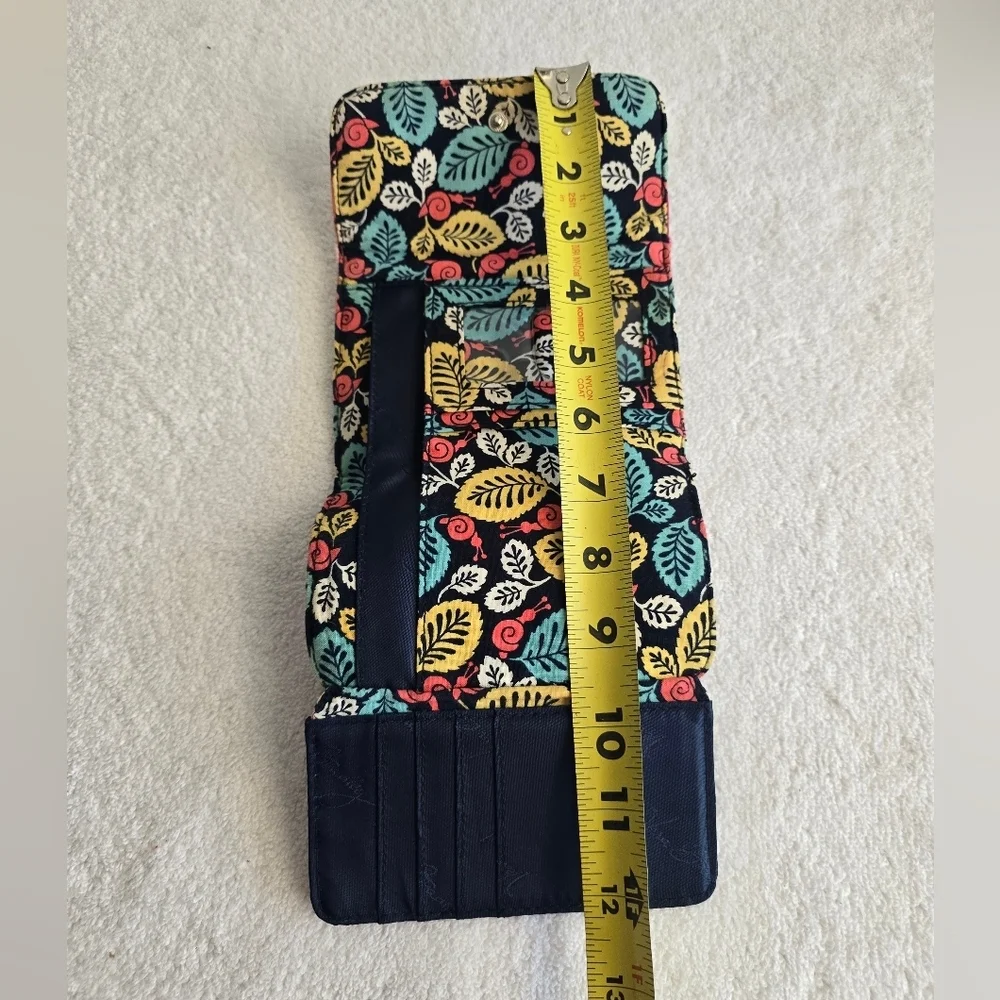 Vera Bradley Floral Women's Wallet - Picture 7 of 9